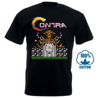 Contra Class Video Game Mens Black T Shirt Tee Clothing Gift New From Us