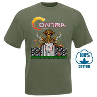 Contra Class Video Game Mens Black T Shirt Tee Clothing Gift New From Us